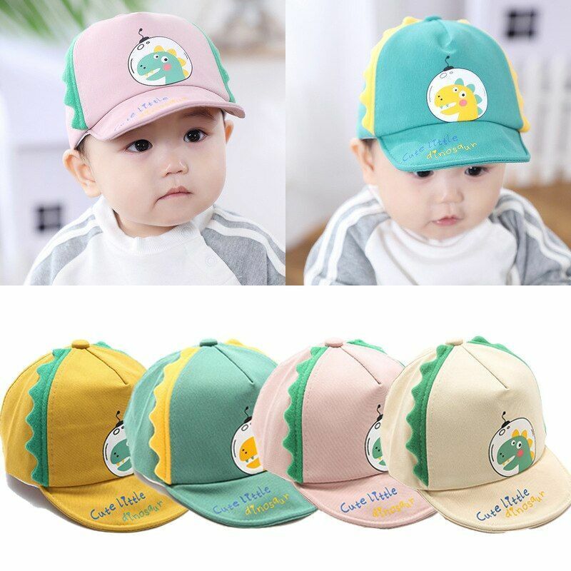 Baby Hats Letter Printing Soft Cotton Adjustable Baseball Caps Children Snapback