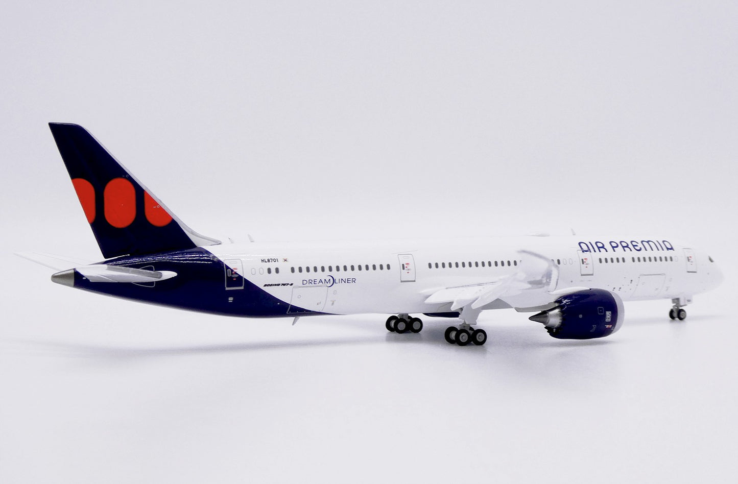 1:400 JC Wings Air Premia Boeing 787-9 Flap Down Airplane Diecast Plane Model