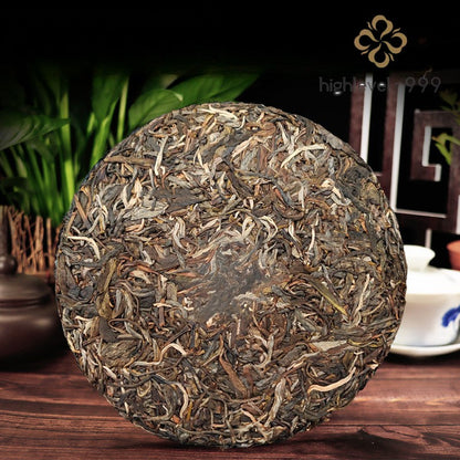 357g Raw Pu'er Tea Cake Menghai Ancient Tree Pure Material Qizi Tea Cake Tea