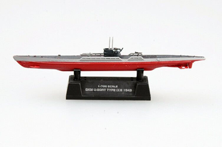 WWII German Type IXB U-9B submarine U-boat 1/700 non diecast Easy model ship