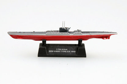 WWII German Type IXB U-9B submarine U-boat 1/700 non diecast Easy model ship