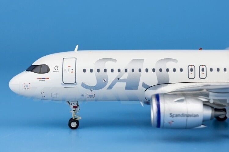 1:200 JC Wings SAS AIRBUS A320neo Passenger Airplane Diecast Aircraft Model