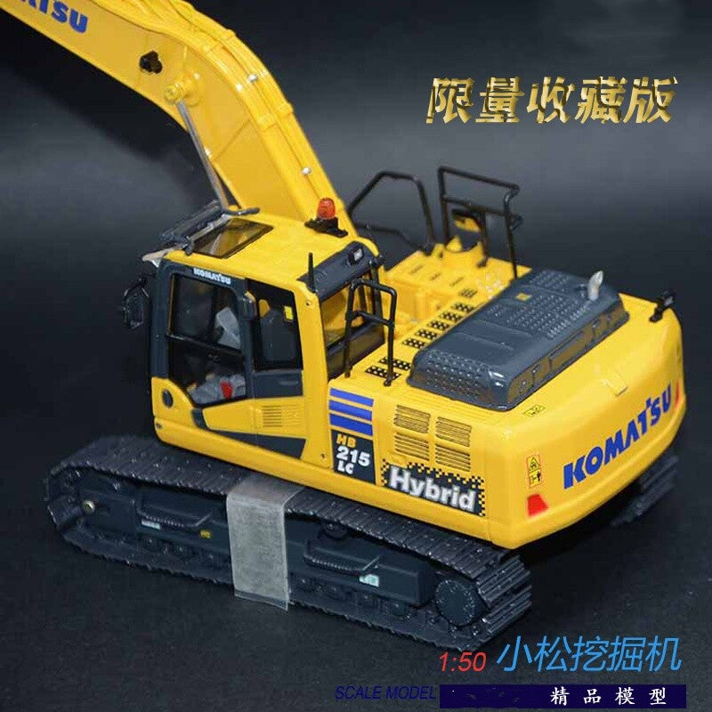 1:50 KOMATSU HB215LC-2 Hybrid Excavator Construction Machine Diecast Model