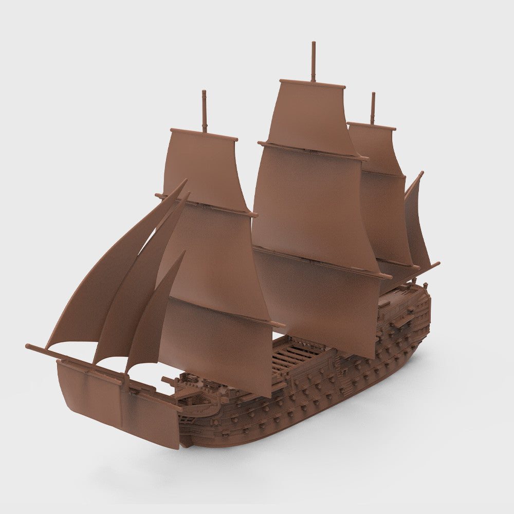 SSF2000002 1/2000Military Model Kit HMS Victory Sailing Battleship Water Line