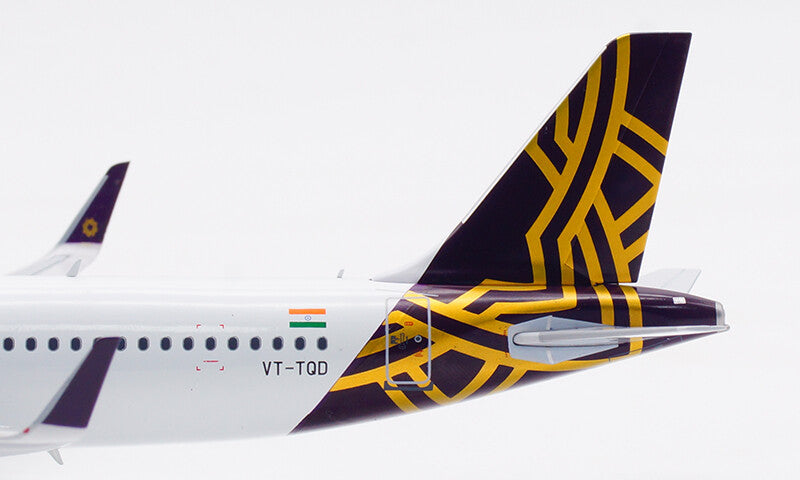 1:200 InFlight VISTARA AIRBUS A320NEO Passenger Airplane Diecast Aircraft Model