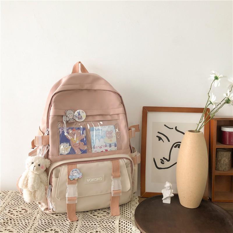 Women Backpack Waterproof School Bag Girl Student Bookbag Female Travel Bagpack