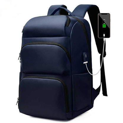 17 Inch Laptop Anti-theft Backpacks USB Charging Men Business School Travel Bag