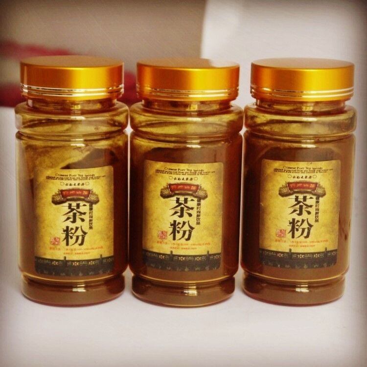 40g/Bottle Puer Tea Powder Premium Puerh Cha Fen Ripe Pu-erh Tea Seal Packing