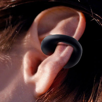Ear Bone Conduction Earring Type Sports Clip Ear Wireless Bluetooth Earphones