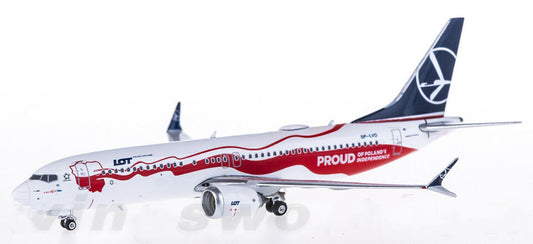 1:400 Phoenix LOT BOEING 737 MAX 8 Passenger Airplane Diecast Aircraft Model
