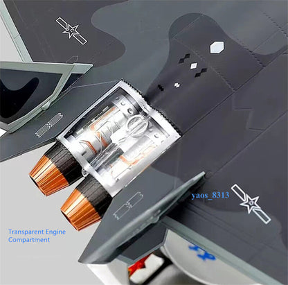 1/72 Scale Trumpeter Chengdu J-20 Stealth Fighter Mighty Dragon Model