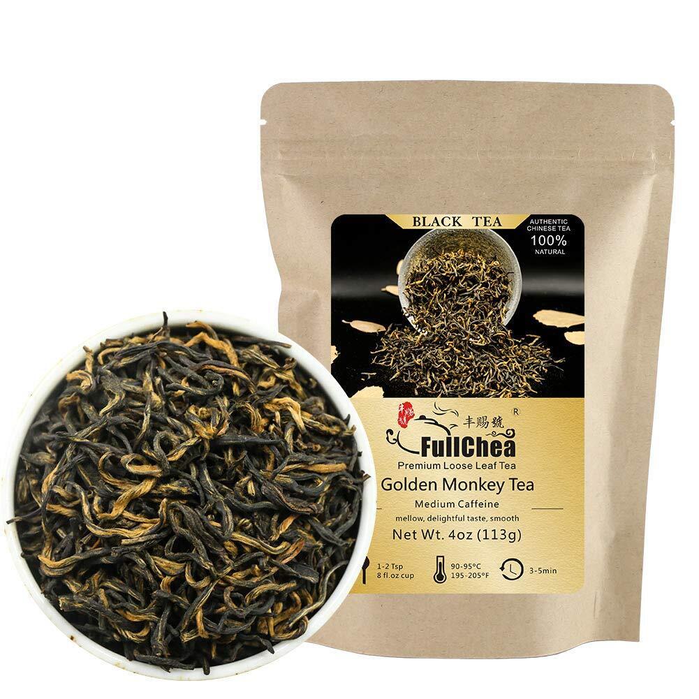 2023 FullChea Tea Golden Monkey - Fujian Black Tea Golden Tea 113g