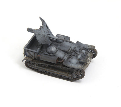 1/72 S-MODEL CP0805 German Tank UE Supply Tankette Tractor 37mm Gun Finish Model