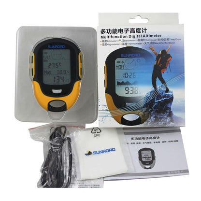 Handheld GPS Navigation Tracker Compass Locator Digital Altimeter Barometer Tool