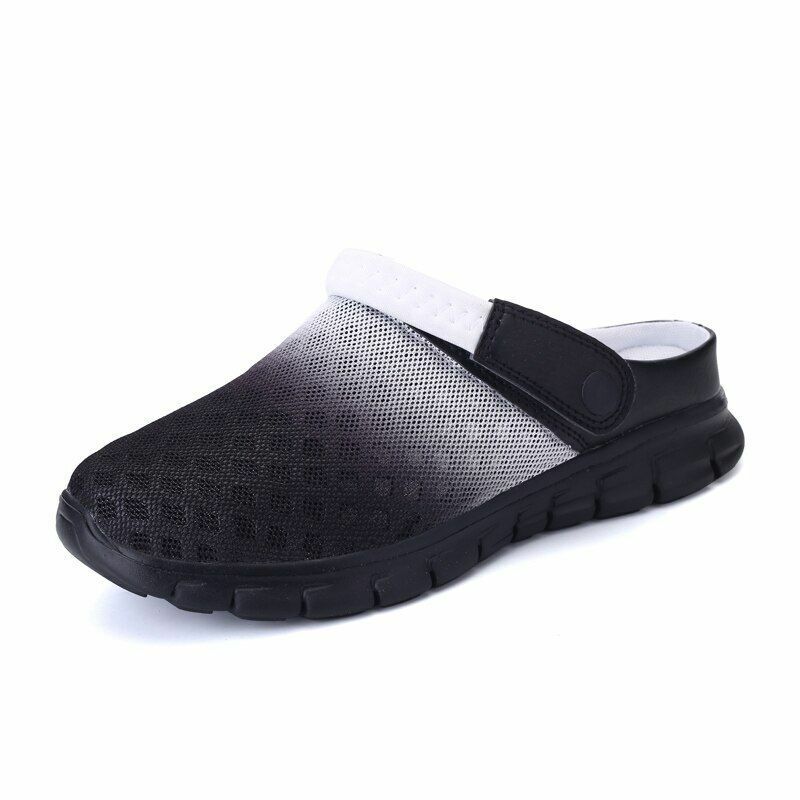 Summer Sandals Mesh Shoes Breathable Beach Slippers Water Hollow Wading Clogs