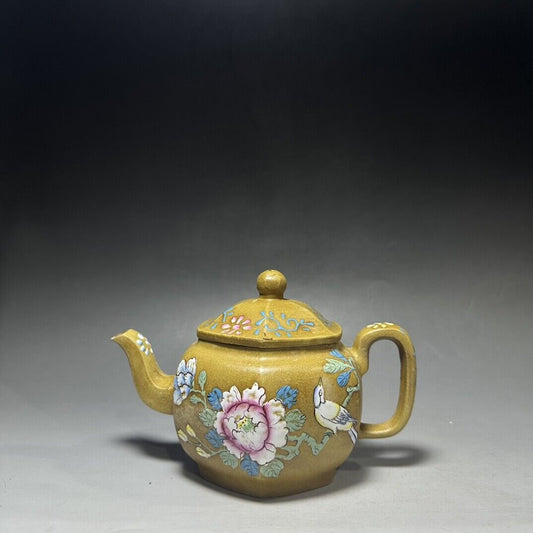 vintage chinese yixing purple clay teapot zisha ceremony teaware collection rare