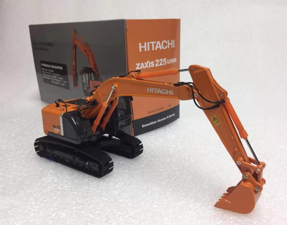 1:50 ZAXIS ZX225USRK-3 Excavator Construction Machine Equipment Diecast Model