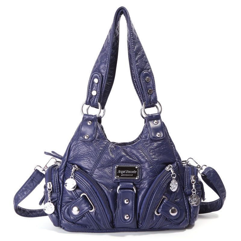 Handbags Luxury Soft Synthetic Leather Shoulder Bags Large Shopping Tote Purses
