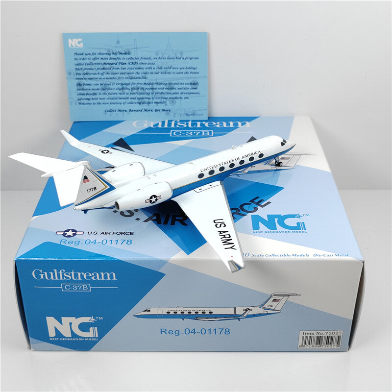 1:200 NG Model U.S.AIR FORCE Gulfstream C-37B Airplane Diecast Aircraft Model