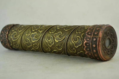 Chinese handmade bronze telescope
