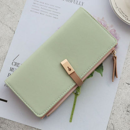 Long Wallet Purses Tassel Coin Card Holder Wallets Synthetic Leather Clutch Bag