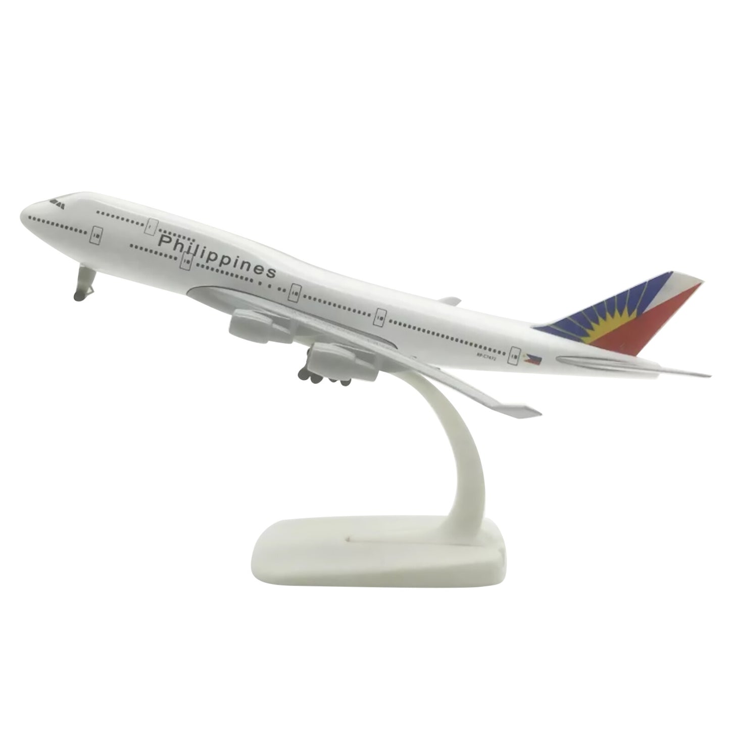 1:350 Scale 20cm Philippine Airlines B747 Airplane Diecast Alloy Model Toy Gifts