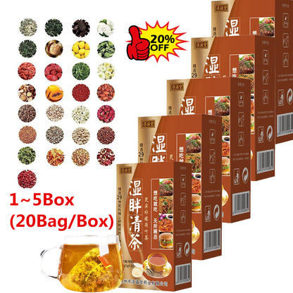 29 Flavors Liver Care Tea Dampness Removing Health Chinese Herbal Nourishing