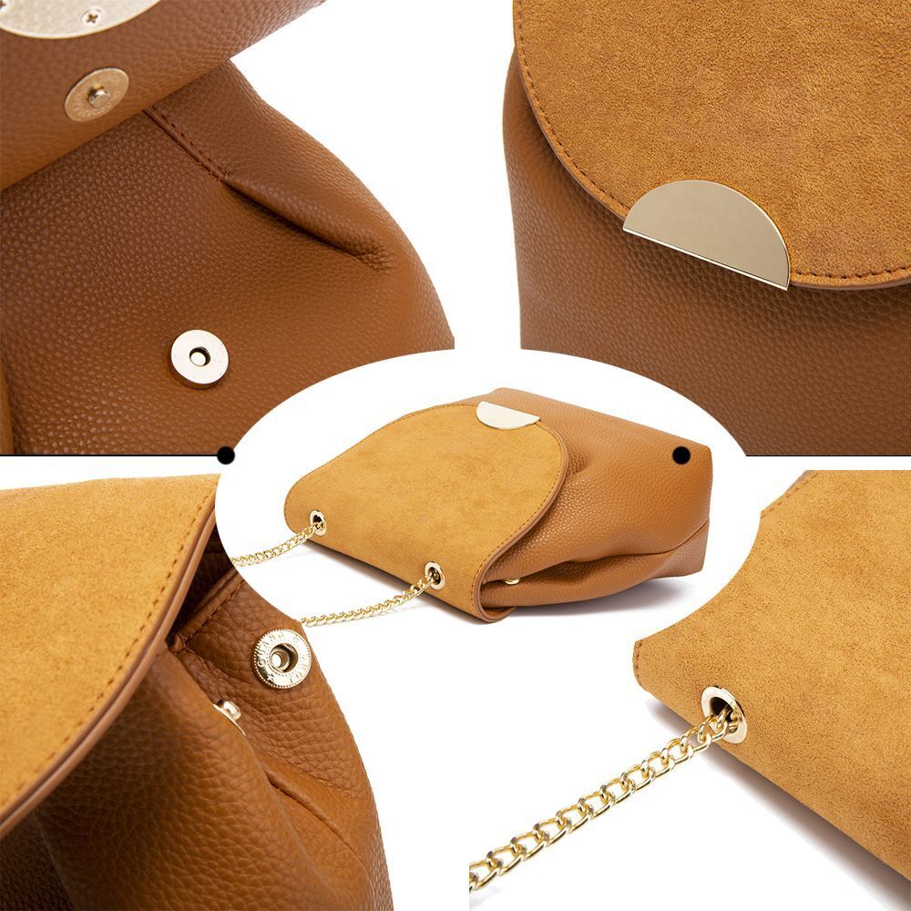Bucket Bags Women Handbags Leather Shoulder Bag 20*24*10 cm Shoulder Strap 115CM