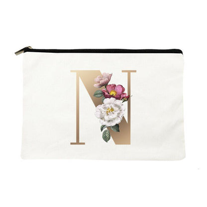 Makeup Bag Print Cosmetic Bags Bridal Party Bags Organizer Pouch Clutch Gift 1PC