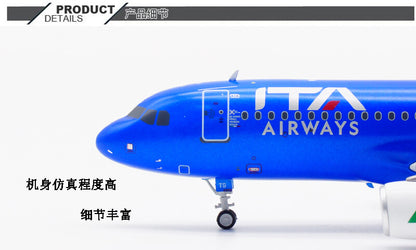 1:200 InFlight ITA Airways AIRBUS A320 Passenger Airplane Diecast Aircraft Model