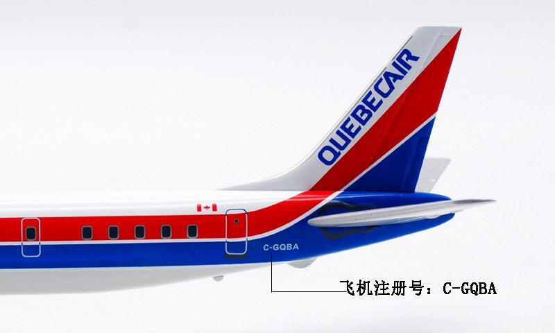1:200 InFlight QUEBECAIR McDonnell Douglas DC8-63 Passenger Plane Diecast Model