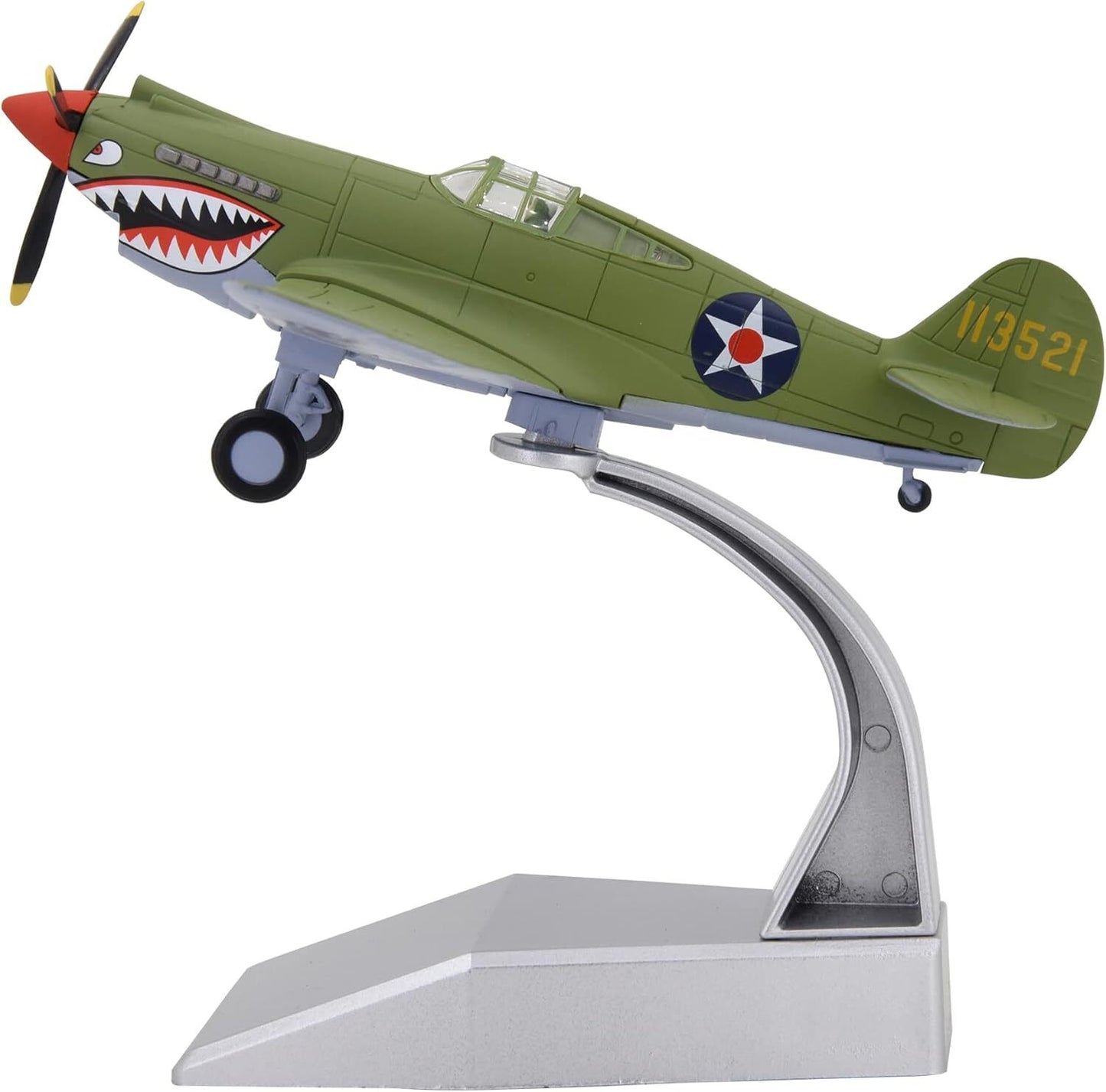 1:72 P-40 Warhawk Metal Fighter Attack Plane Model Military Airplane Model Plane