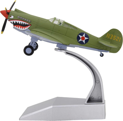 1:72 P-40 Warhawk Metal Fighter Attack Plane Model Military Airplane Model Plane