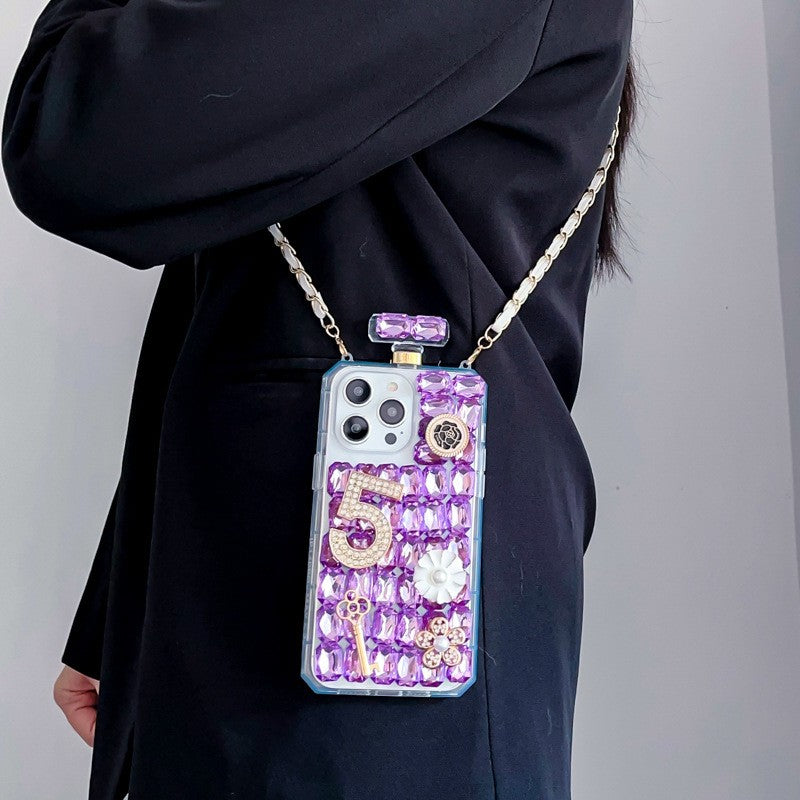 Glitter Bling Rhinestone case for iPhone 16 Pro Max /15/14/13/12/11 Phone case