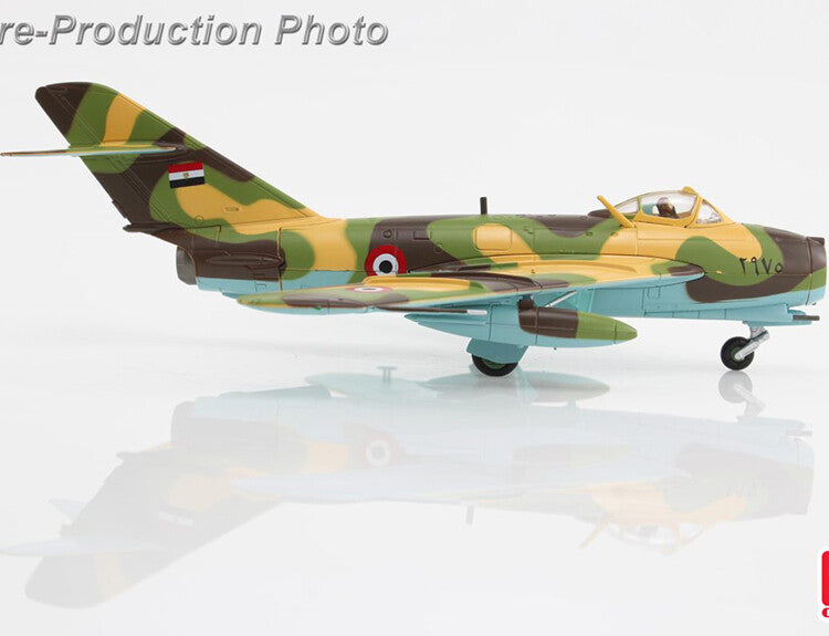 1:72 HM MIG-17F Fresco "Nile Delta"Egyptian Air Force,1973 Fighter Diecast Model