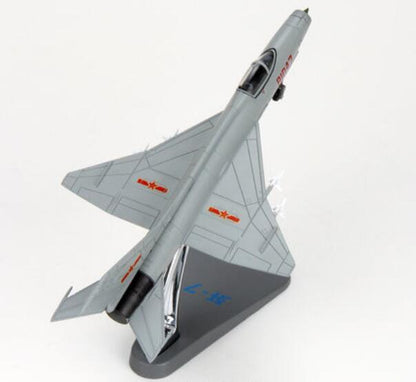 Terebo China Chengdu J-7 Fighter Fishbed 1/72 diecast plane model aircraft
