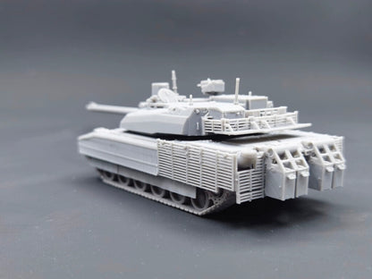 1/72/87 French Leclerc AZUR Urban Warfare Main Battle Tank Model Kit 3D Printed