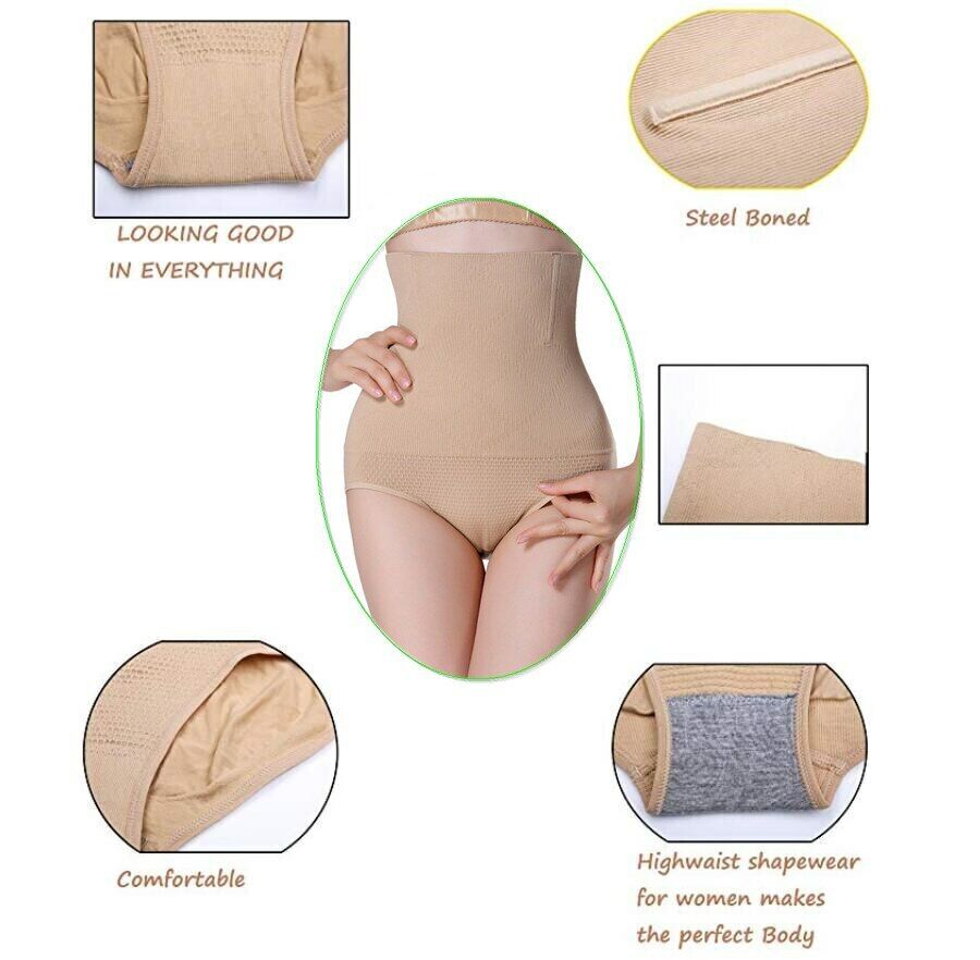 Sexy Seamless Women Tummy Waist Body Shaper Panties Hip Butt Briefs Underwear
