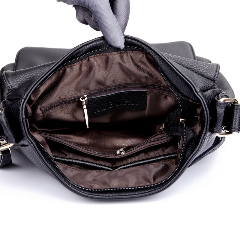 Genuine Leather Handbags Casual Shoulder Bags Messenger Crossbody Bag Travel Bag