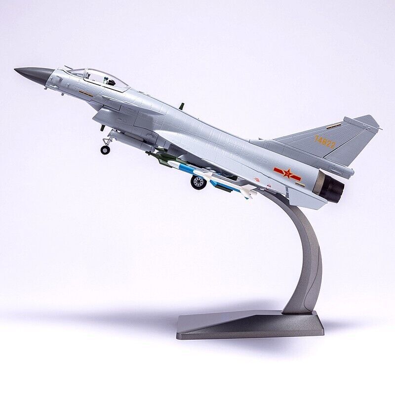 1:48 36CM AF1 China Air Force J-10C Fighter Diecast Military Aircraft Model