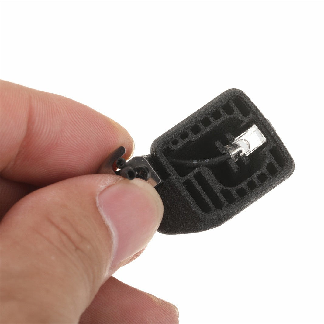 Universal 1/10 RC Crawler Car 3mm Lamp Bead Foldable Rearview Mirror Simulation