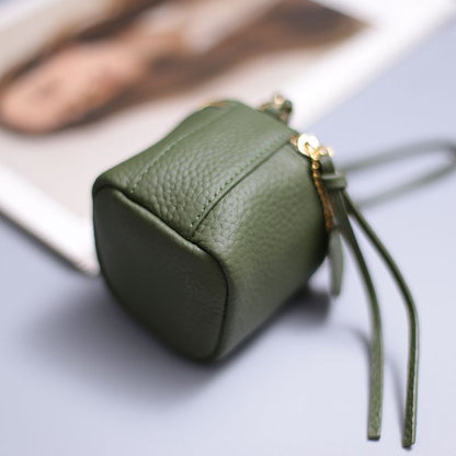Genuine Leather Cosmetic Bag Cosmetic Case Makeup Clutch Toiletry Cosmetic Pouch