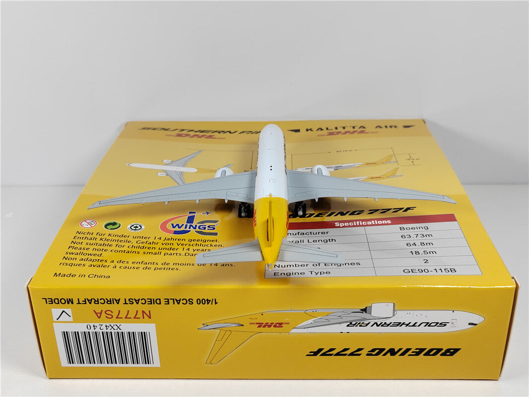 1:400 JC Wings SOUTHERN AIR BOEING B777-200F Passenger Airplane Diecast Model
