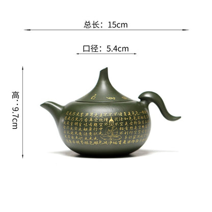 Yixing Purple Clay Tea Pot Chinese Beauty Teapot Master Handmade Zisha Tea Set