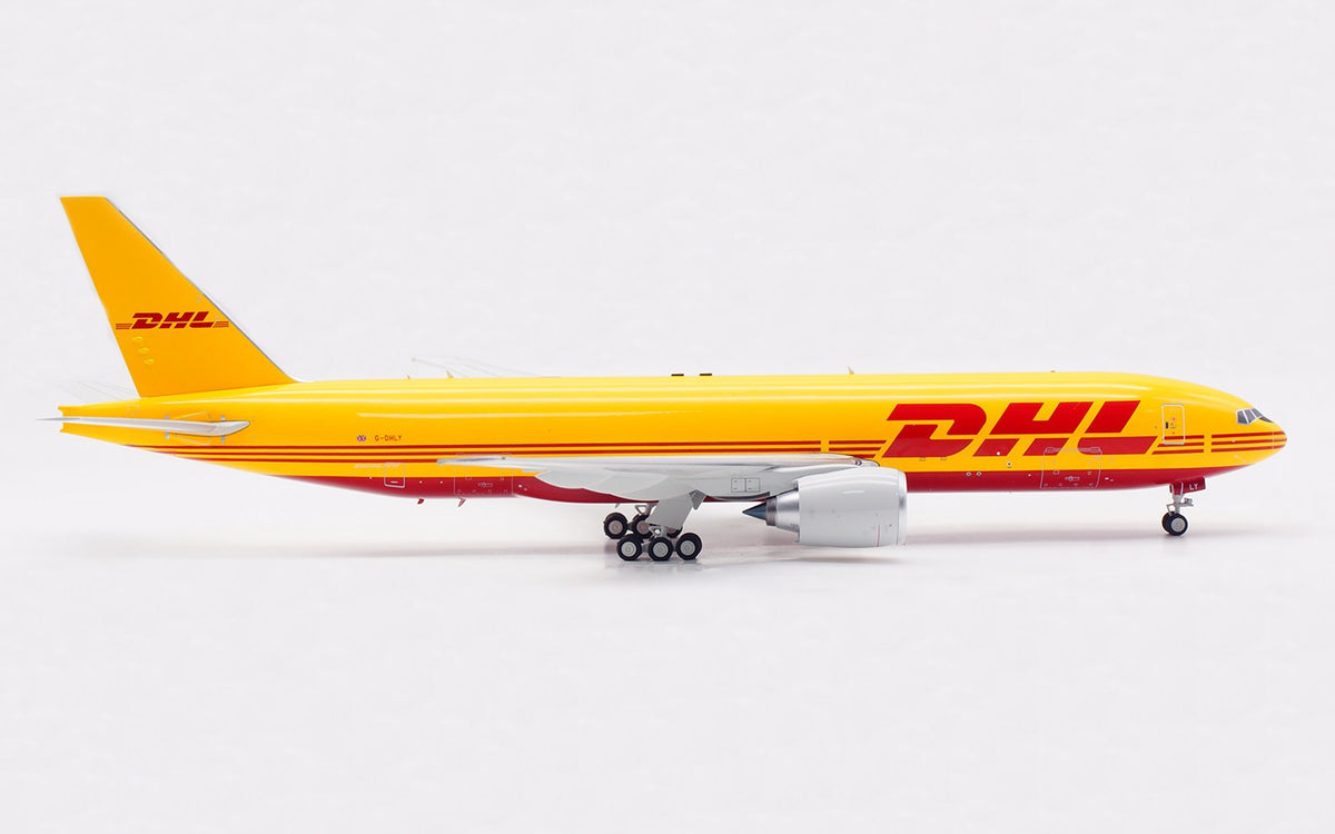 1:200 B-Models DHL Boeing 777-F G-DHLY Passenger Plane Diecast Aircraft Model
