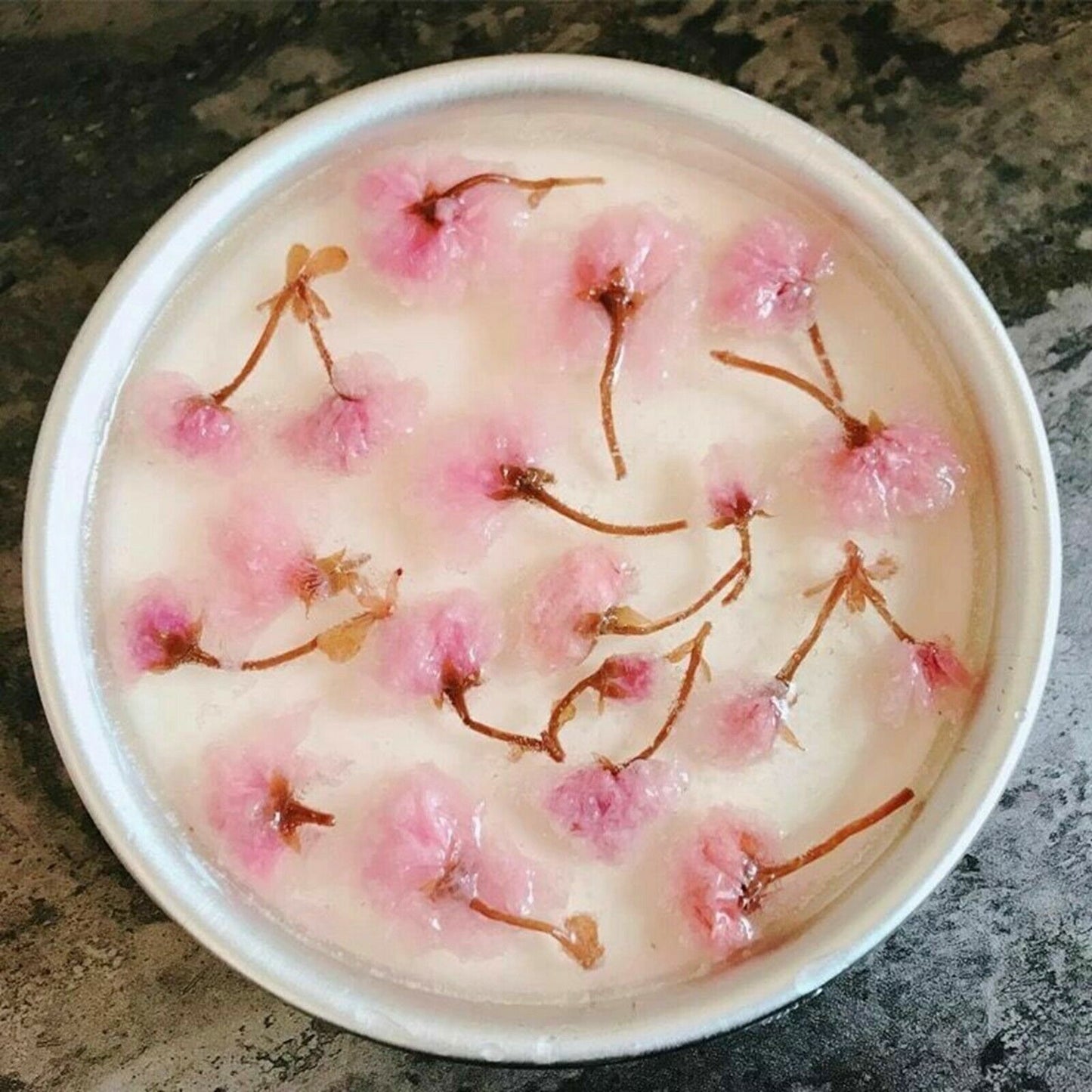 Japanese Salted Sakura Cha Pink Cherry Blossoms Traditional Preserved Flower Tea
