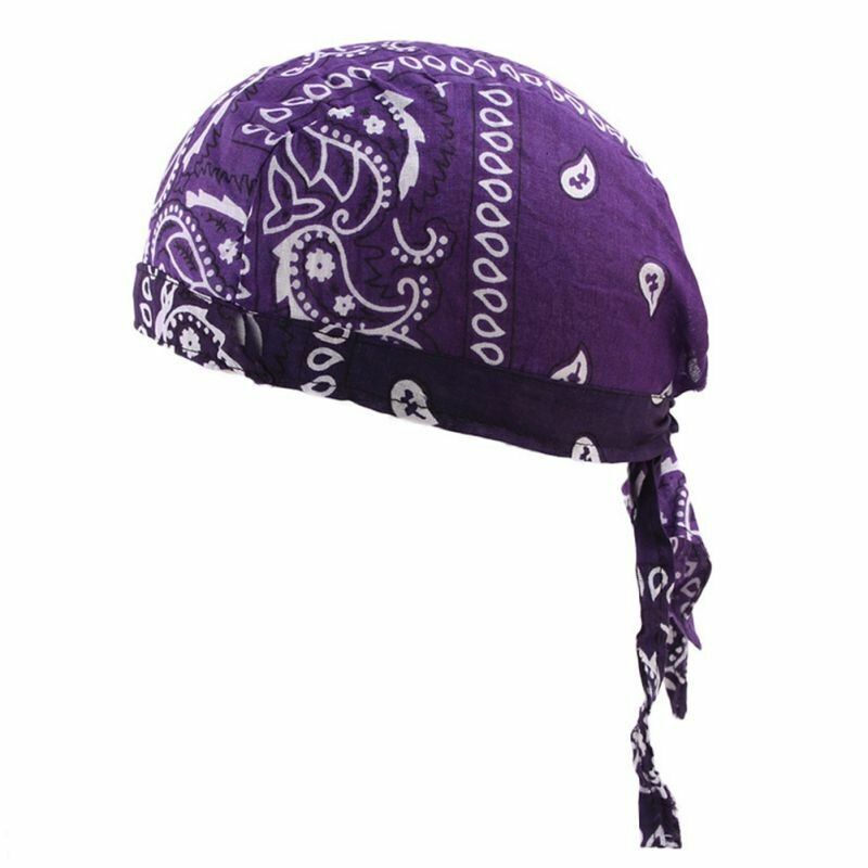 Cycling Head Scarf Quick Dry Bandana Hat Bike Cap Summer Running Riding Cotton