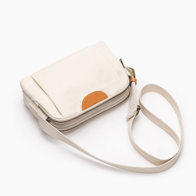 Canvas Bag Versatile Armpit Shoulder Bag Messenger Bags Canvas Purse Cotton 1 PC
