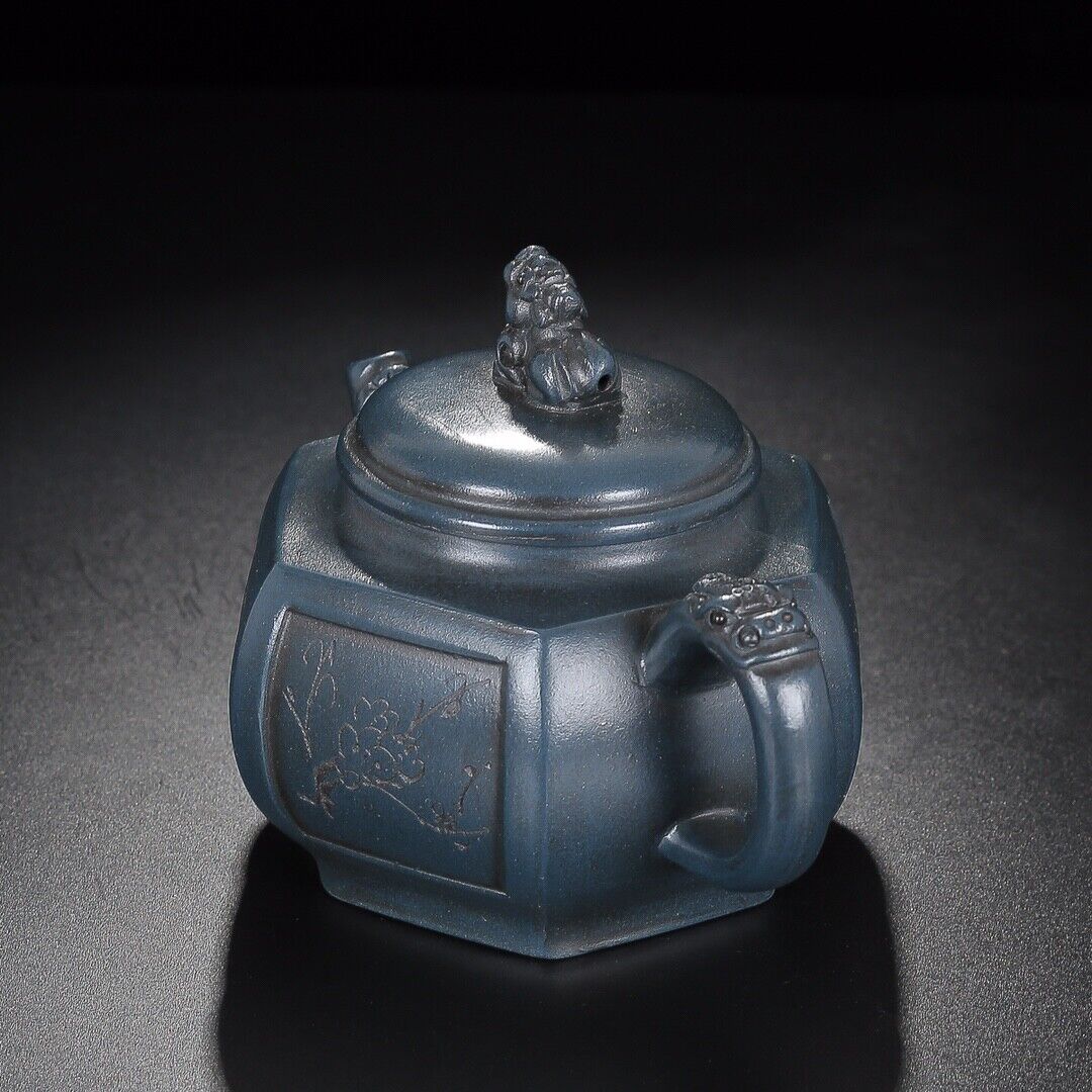 Chinese Yixing Zisha Clay Handmade Exquisite Teapot （梅兰竹菊 底款：徐汉棠）