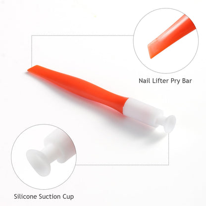 5Pcs Portable Nail Art Suction Stick Tool Beauty Manicure Salon Accessories